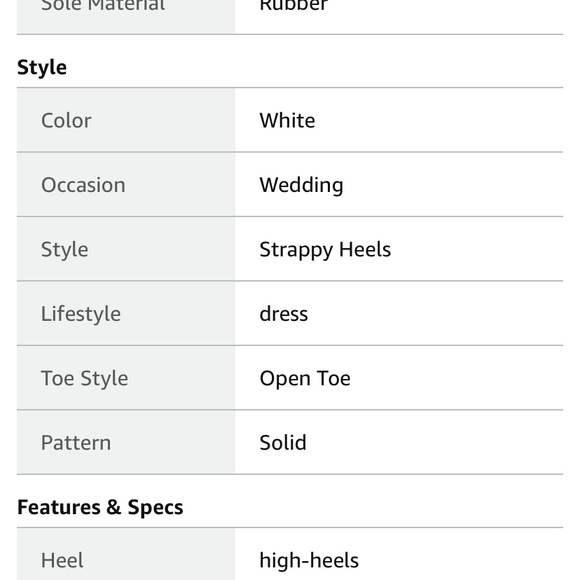 NEW in the box Women’s White Sandals - Picture 5 of 5